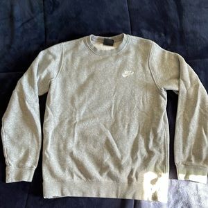 Gray Nike Crewneck